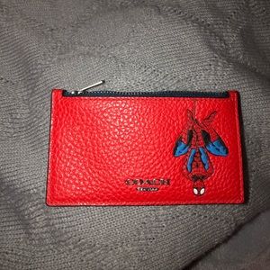 Coach X Marvel card case